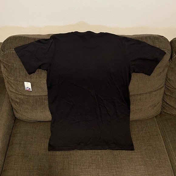 NFL Team Apparel Denver Broncos Football Black T-Shirt Youth Sz: L ( 14 / 16 ) - Picture 3 of 3